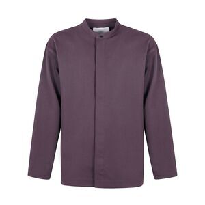 Studio Nicholson Men "Karst" Grandad Collar Shirt